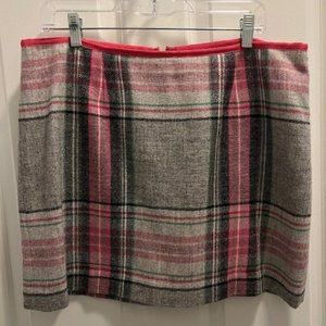 Vineyard Vines plaid wool skirt